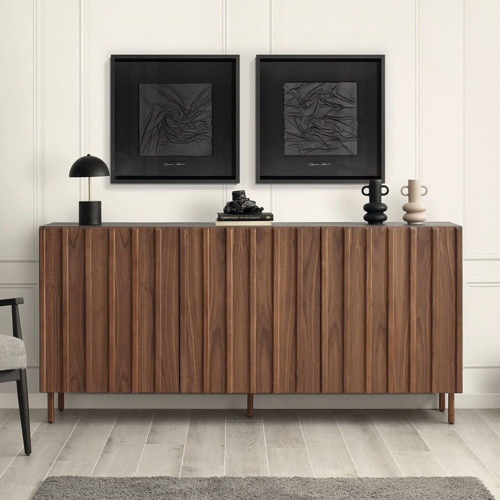 Services - 'Tersura Black 01' - Œuvre Originale - 70x70 cm - PERSPECTIVA 10