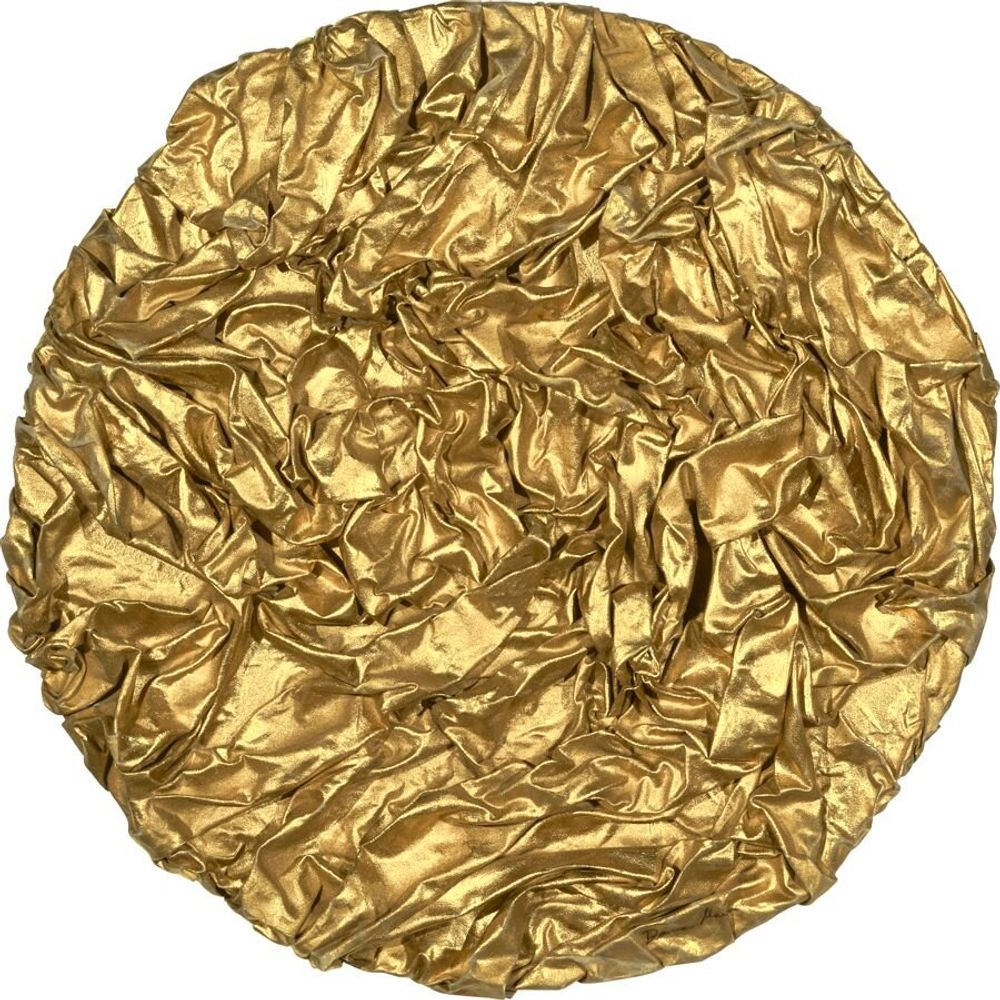 Services - 'Plegos 01 Gold' - Œuvre Originale - 80cm - PERSPECTIVA 10