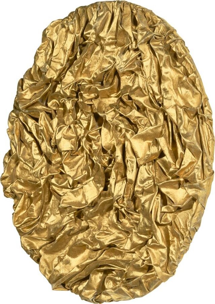 Services - 'Plegos 01 Gold' - Œuvre Originale - 80cm - PERSPECTIVA 10