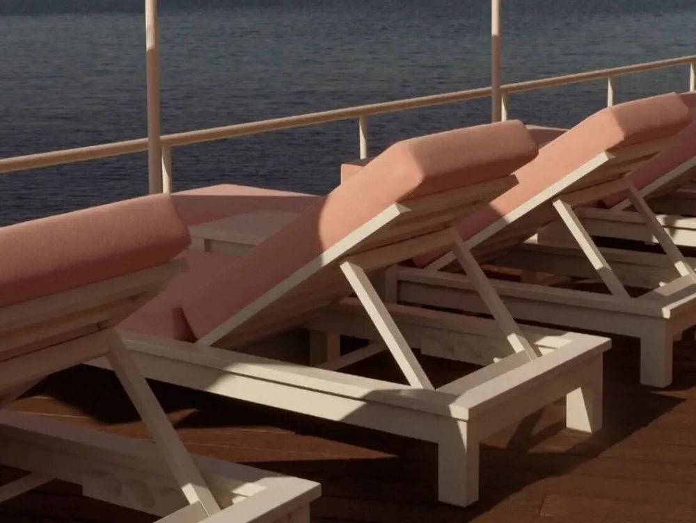 Transats - Rose Barbie | Matelas de Plage COZIP | 180x60xh10 cm - COZIP