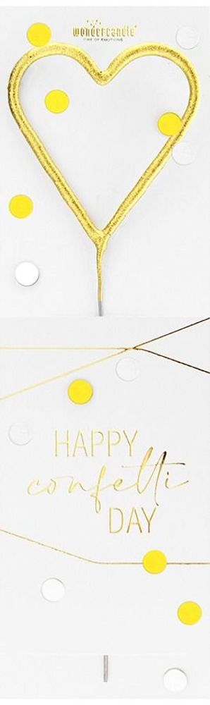 Cadeaux - WDC - Gold - Confetti - Wondercandle® classic - WONDERCANDLE