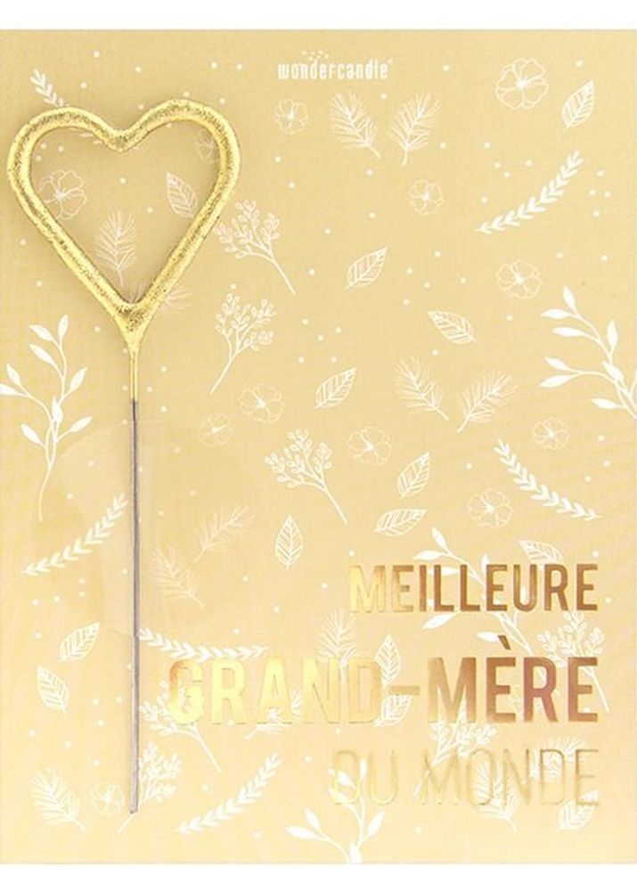 Cadeaux - WDC - Célébrons aujourd'hui - Golden Time - Mini Wondercard - WONDERCANDLE