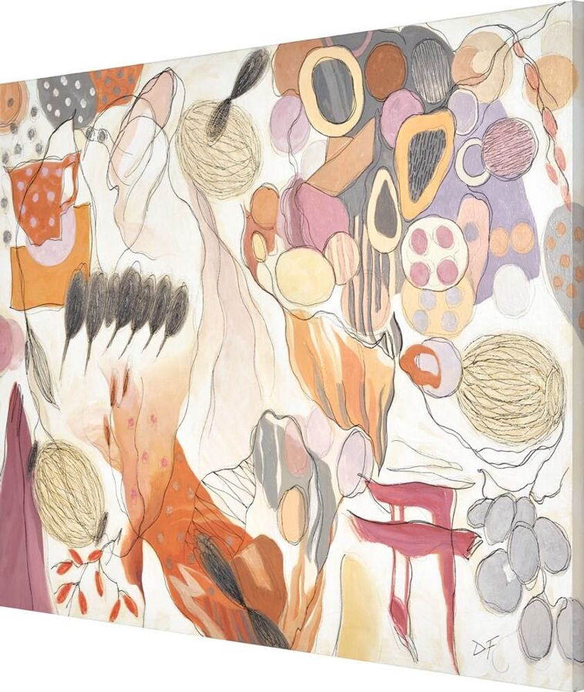 Services - 'Saporo' - Œuvre Originale - 170x130 cm - PERSPECTIVA 10
