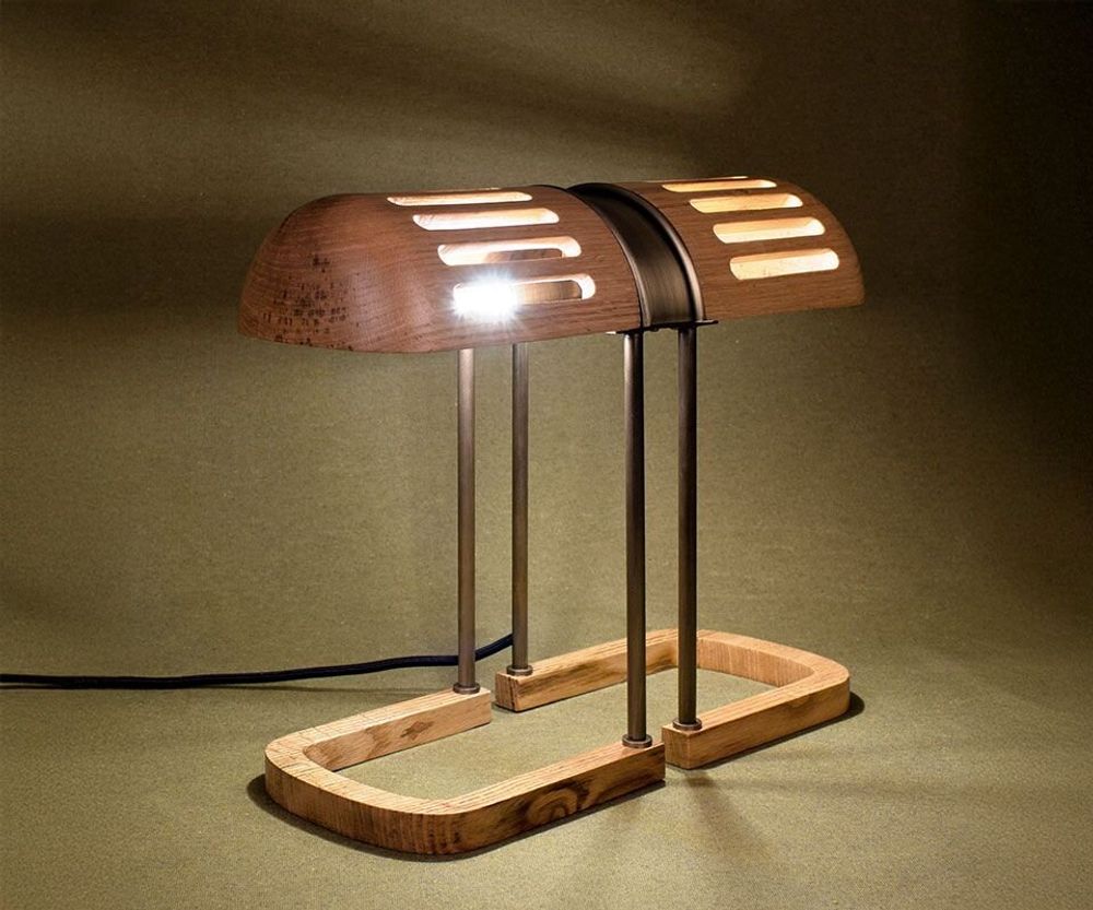 Lampes de table - Lampe de table Turing - WOOD TAILORS CLUB