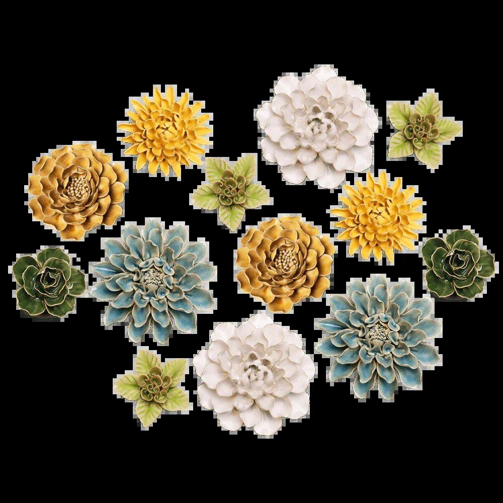 Céramique - Collection de jardins anglais à fleurs en céramique - CHIVE
