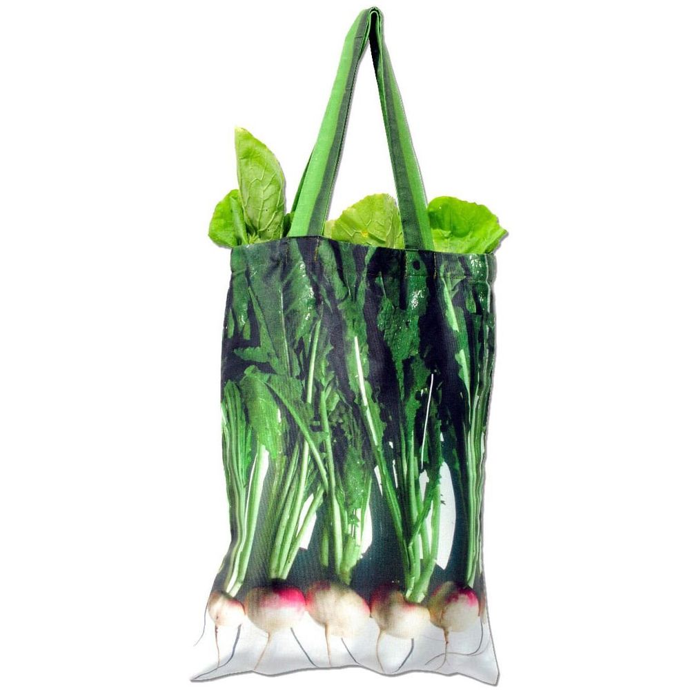 Bags and totes - Shopping bag - Leek bag - Turnip bag - MARON BOUILLIE