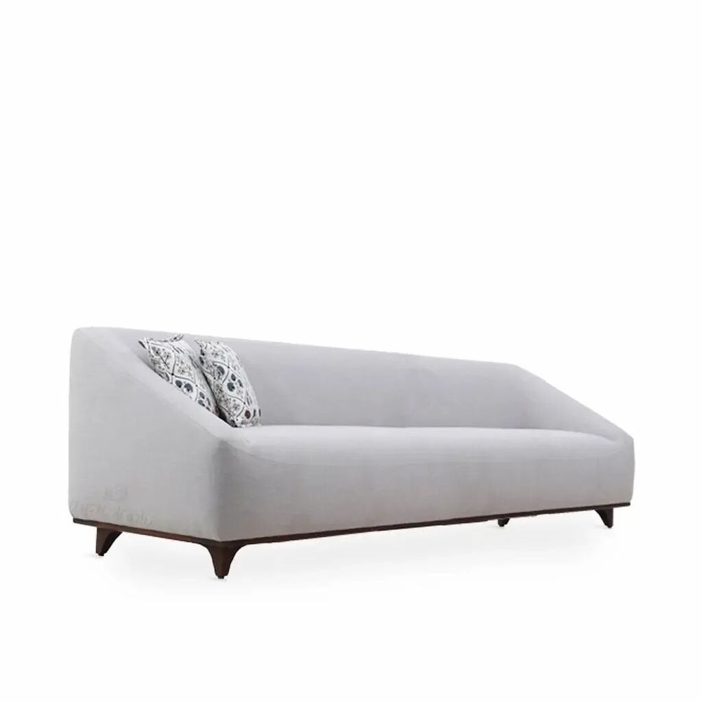 Sofas - Crynhoi Three Seater Solidwood Sofa - ALANKARAM