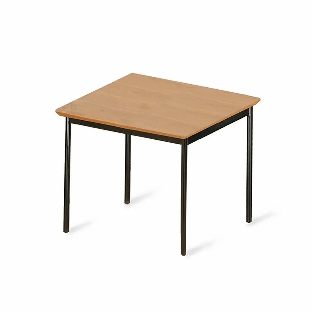 Desks - Altura - Solidwood Plain Top Square Table - ALANKARAM