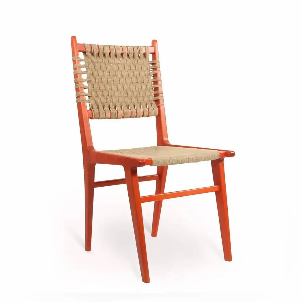 Chairs - Asandi - Mahogany with Full Cotton Rope - ALANKARAM