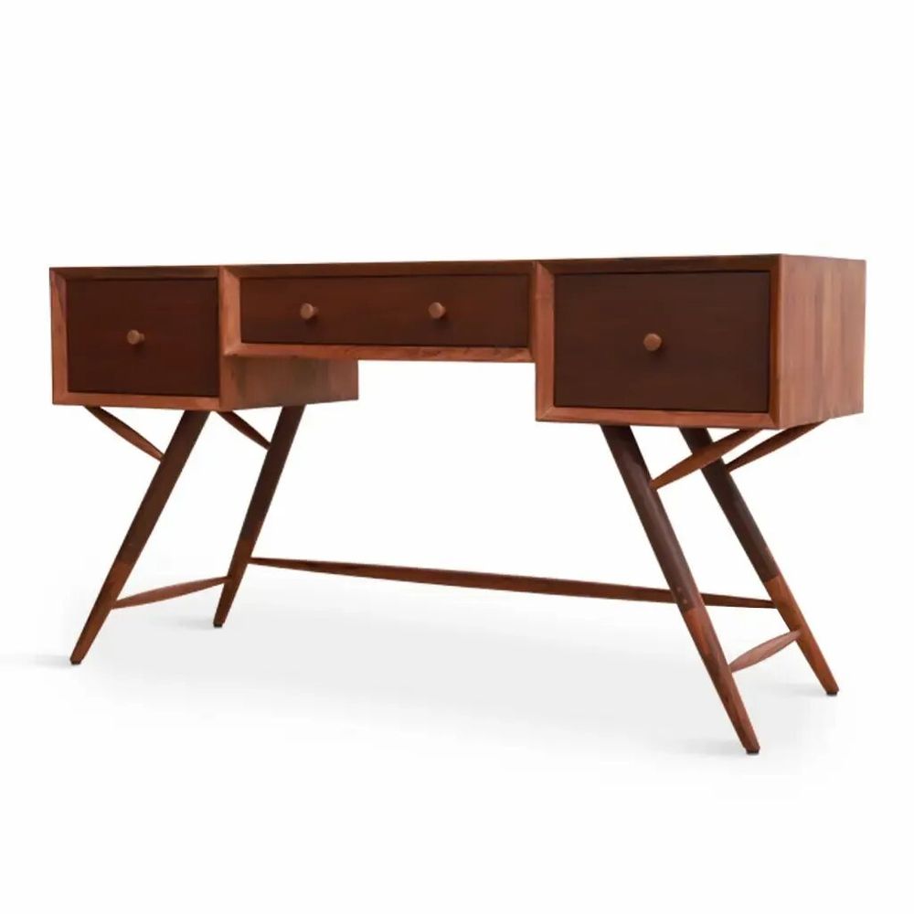 Autres tables - Ashri - Table d'étude en bois massif - ALANKARAM
