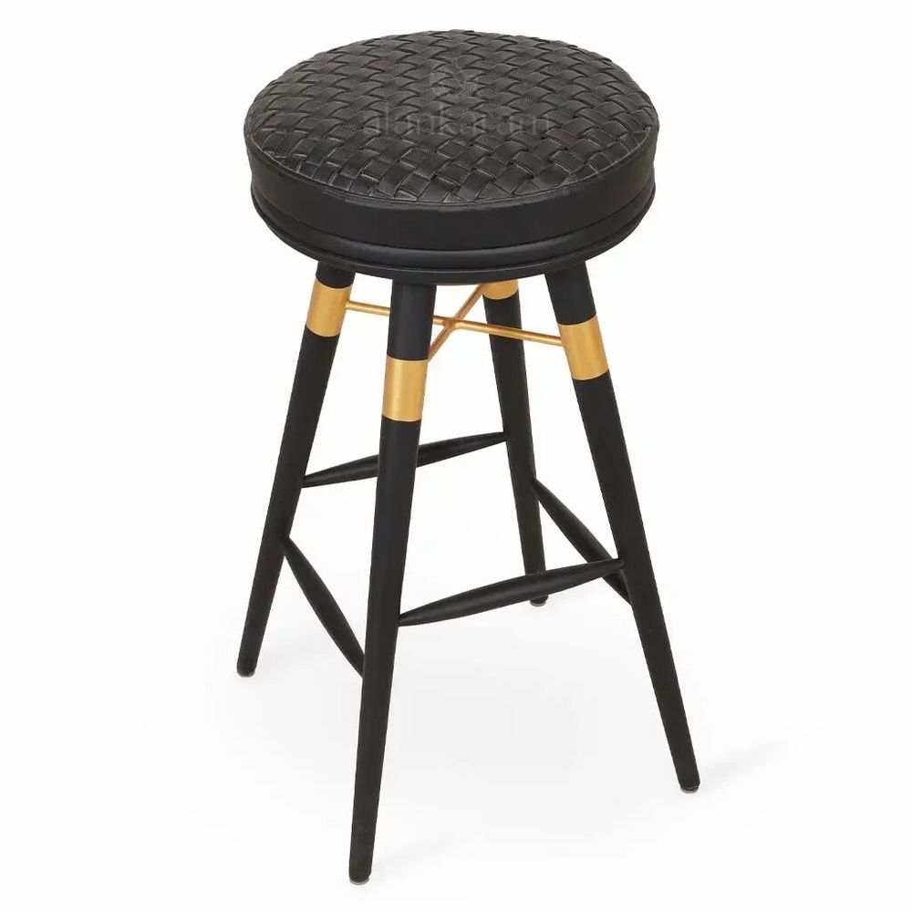 Chairs - Girar - Wooden High Stool - ALANKARAM