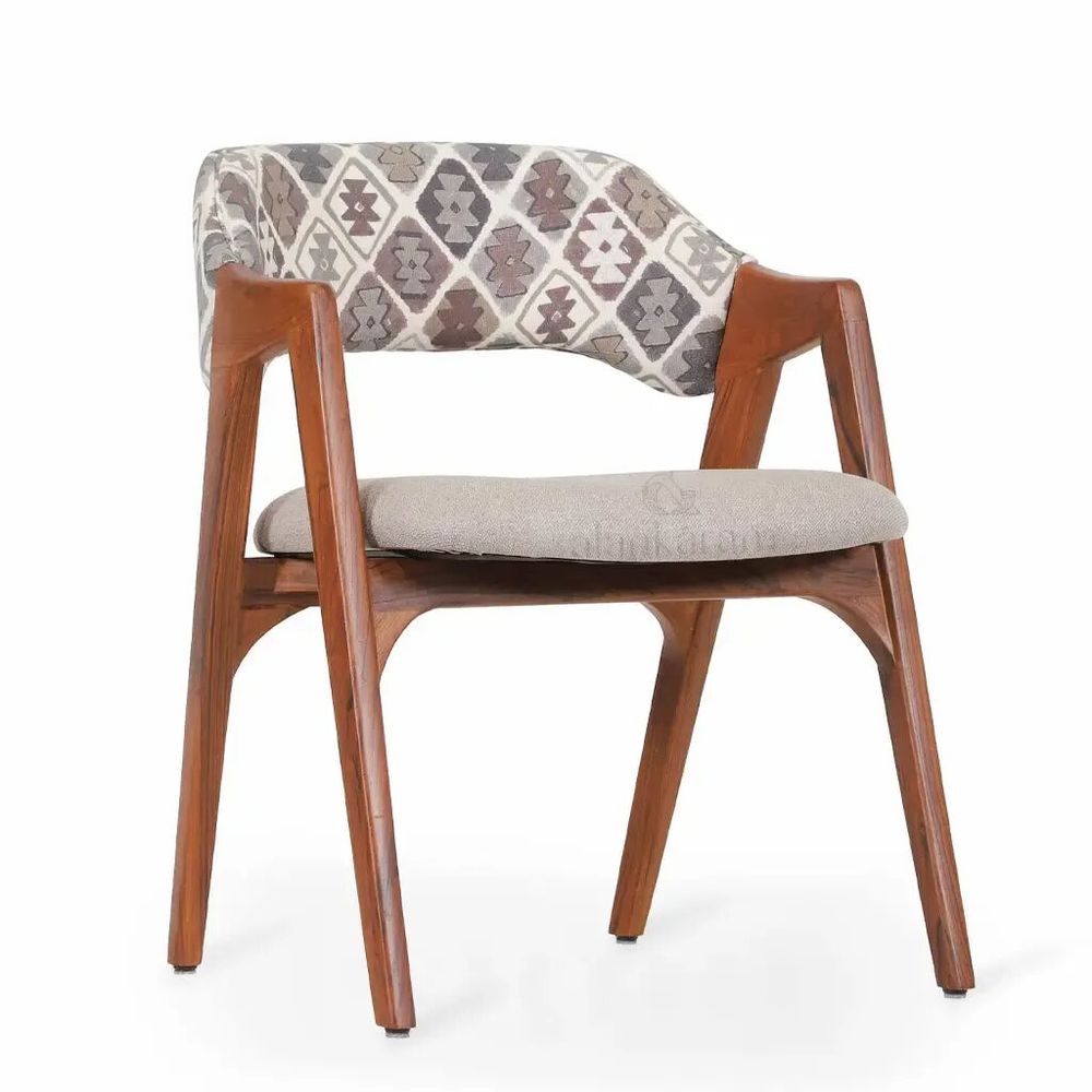 Chairs - Ikkita - Teakwood Dining Chair - ALANKARAM
