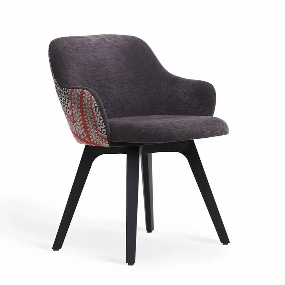 Chaises - Kisasa - Chaise de salle à manger en bois massif - ALANKARAM