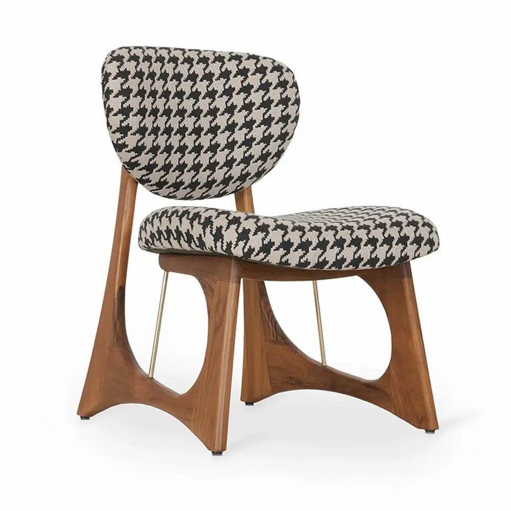 Chairs - Kivrik - Teakwood Dining Chair - ALANKARAM