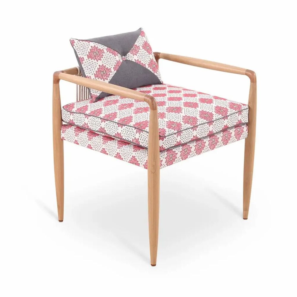 Chairs - Kutu - Solidwood Lounge Chair - ALANKARAM