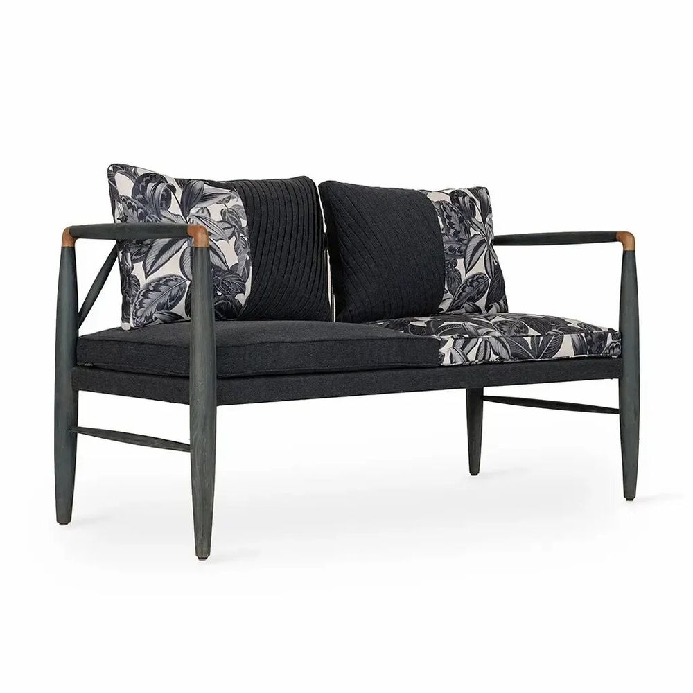 Sofas - Kutu - Two Seater Solidwood Sofa - ALANKARAM