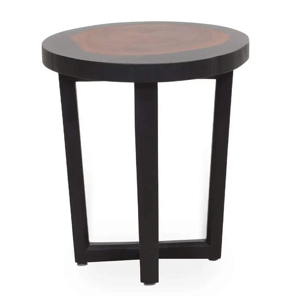 Autres tables - Likas - Table d'appoint en bois massif - ALANKARAM