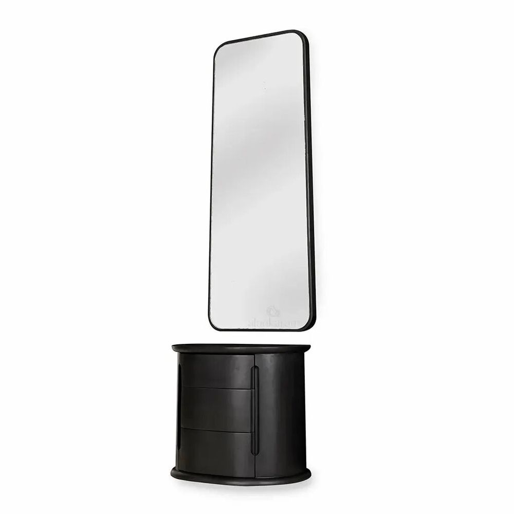 Sideboards - Modern Sargi Dressing Unit for Bedroom with Mirror Design - ALANKARAM