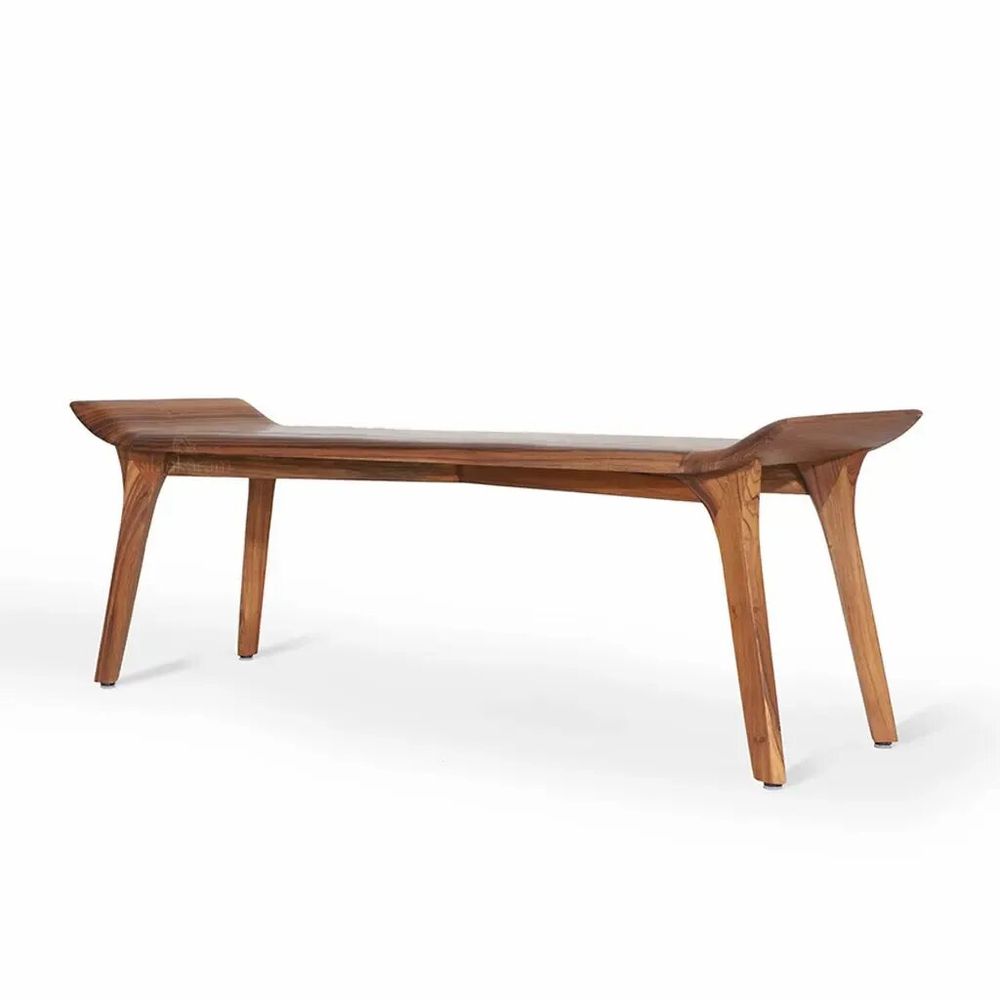 Benches - Phalaka Teakwood Bench - ALANKARAM