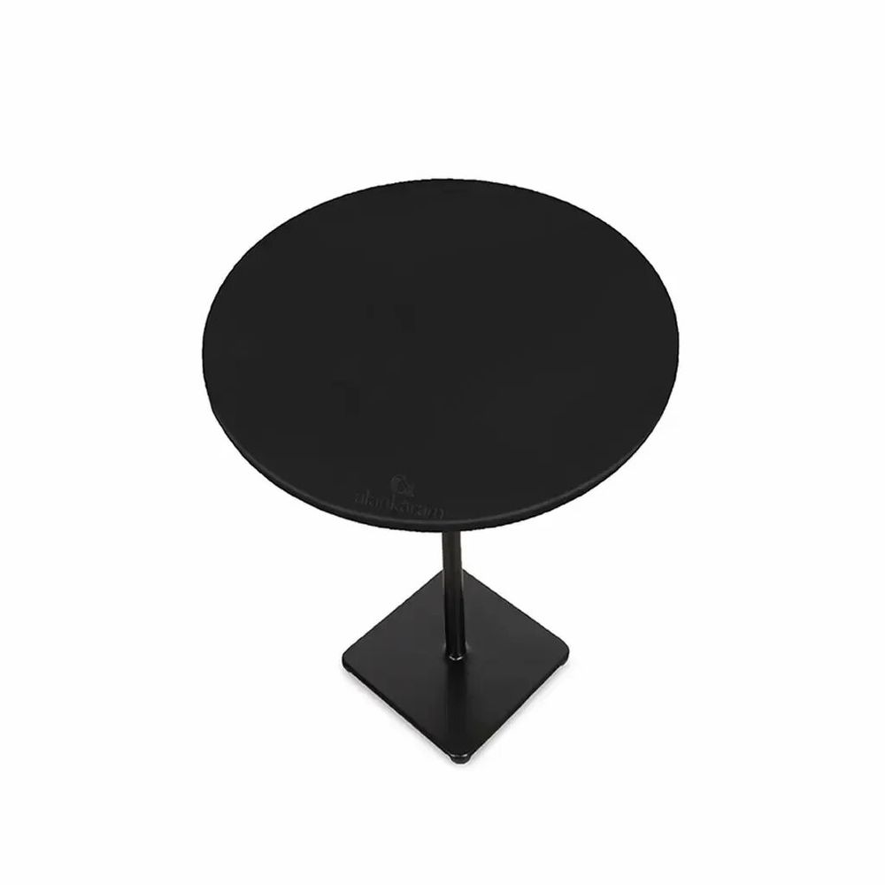 Autres tables - Tafel - Table en métal avec plateau en bois massif - ALANKARAM