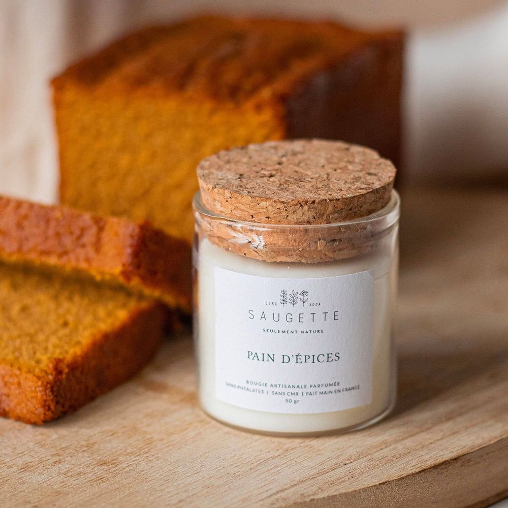 Cadeaux - Coffret Nuit de Noël - 3 Bougies artisanales parfumées en cire de soja - SAUGETTE