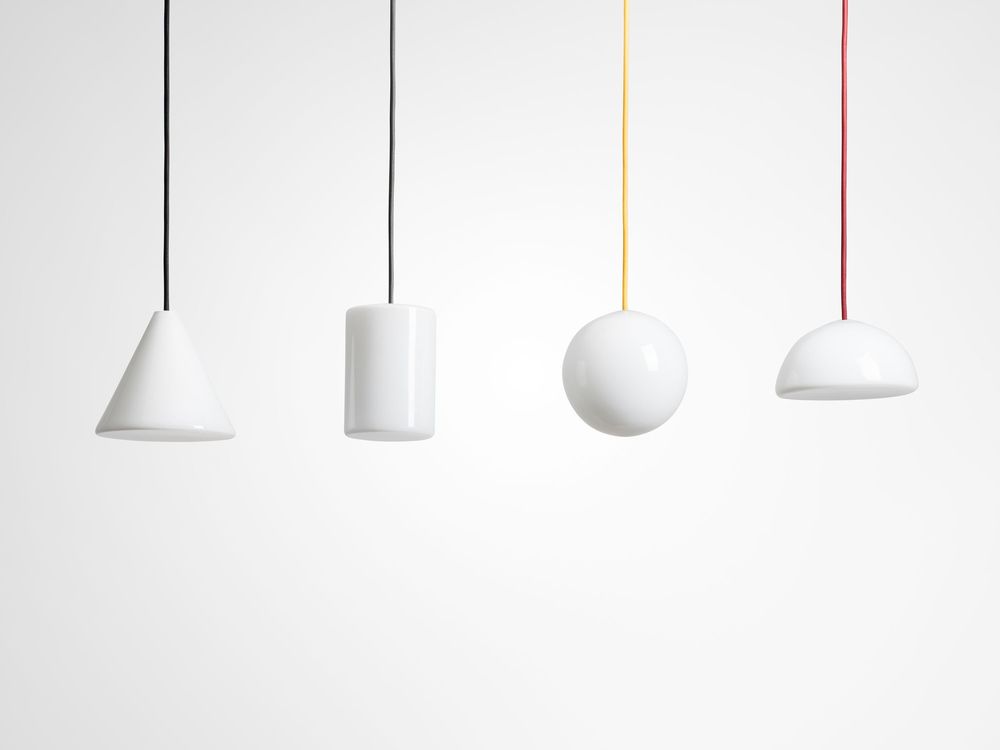 Plafonniers - Ambient Lighting Glass Cone BULB Lamp - MOR