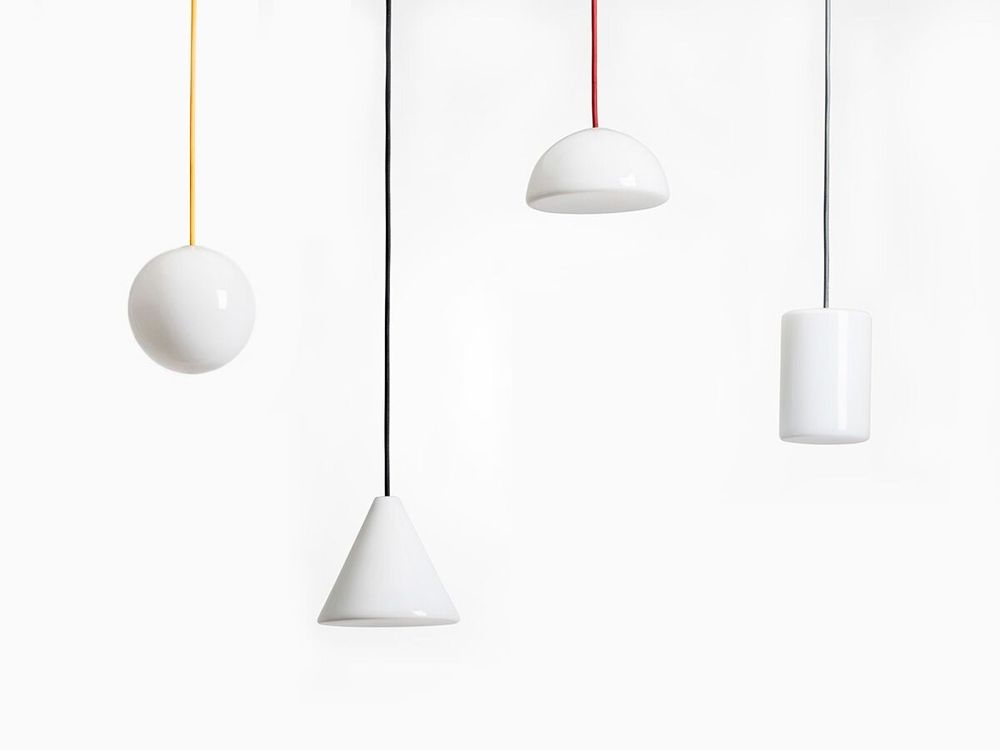 Plafonniers - Ambient Lighting Glass Cone BULB Lamp - MOR