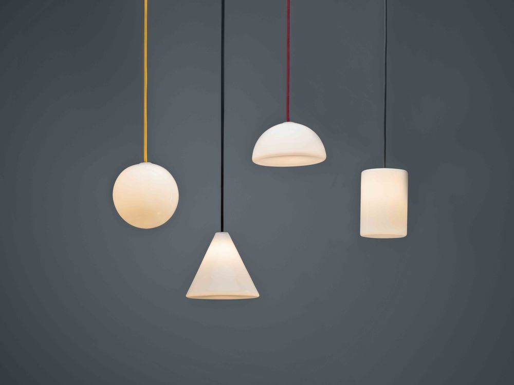 Ceiling lights - Ambient Lighting Glass Cylinder BULB Lamp - MOR