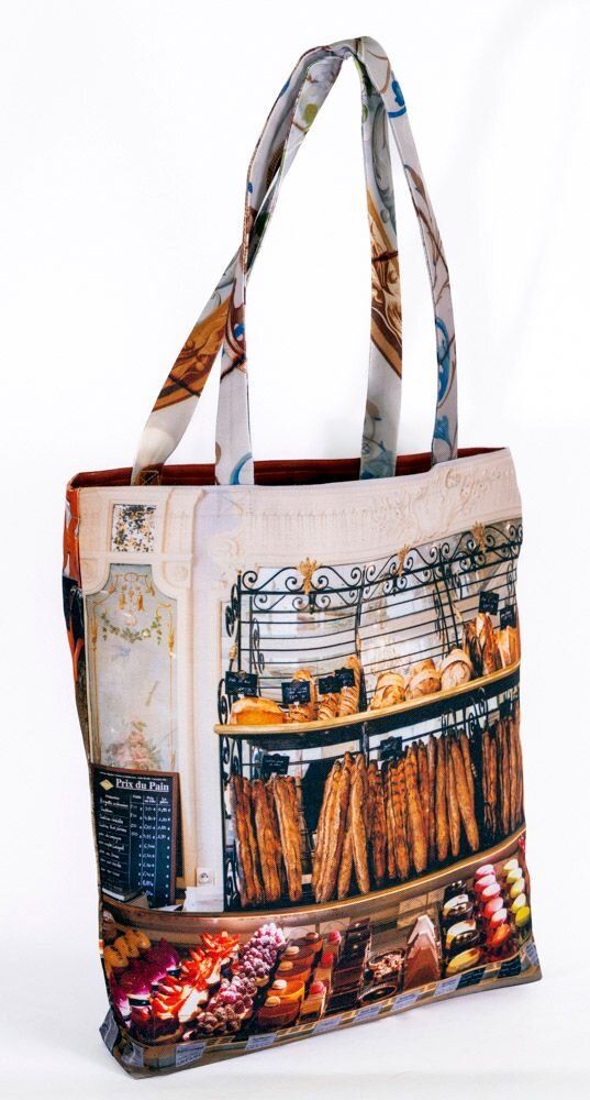 Homewear - Paris Boulangerie tote bag - MARON BOUILLIE
