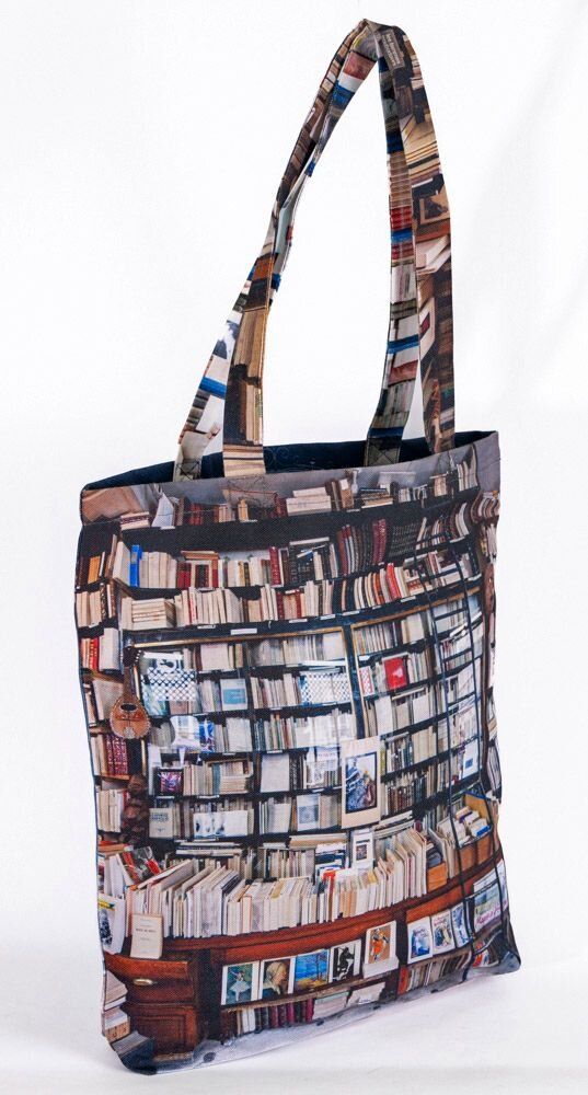 Homewear - Paris Librairies tote bag - MARON BOUILLIE