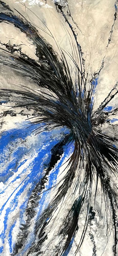 Paintings - Acrylic Resin Painting "Game of Contradiction" - TURIK&ART (KSENIIA TURIK)