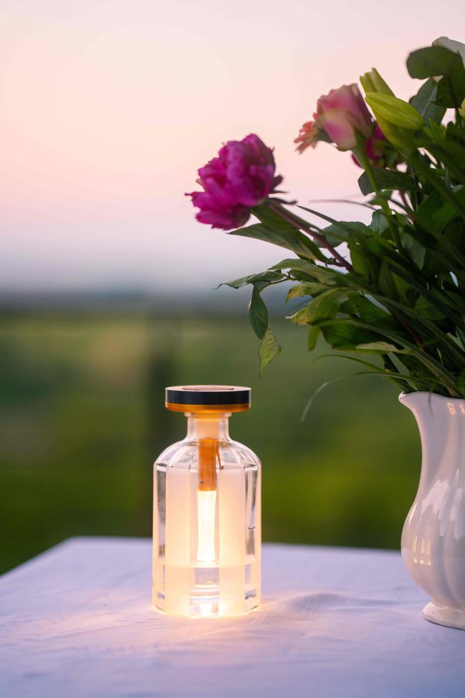 Lampes à poser - Lampe & Carafe d'Ambiance Modèle 2.0 "Antoine" - SOLENTRA BY ISOLA