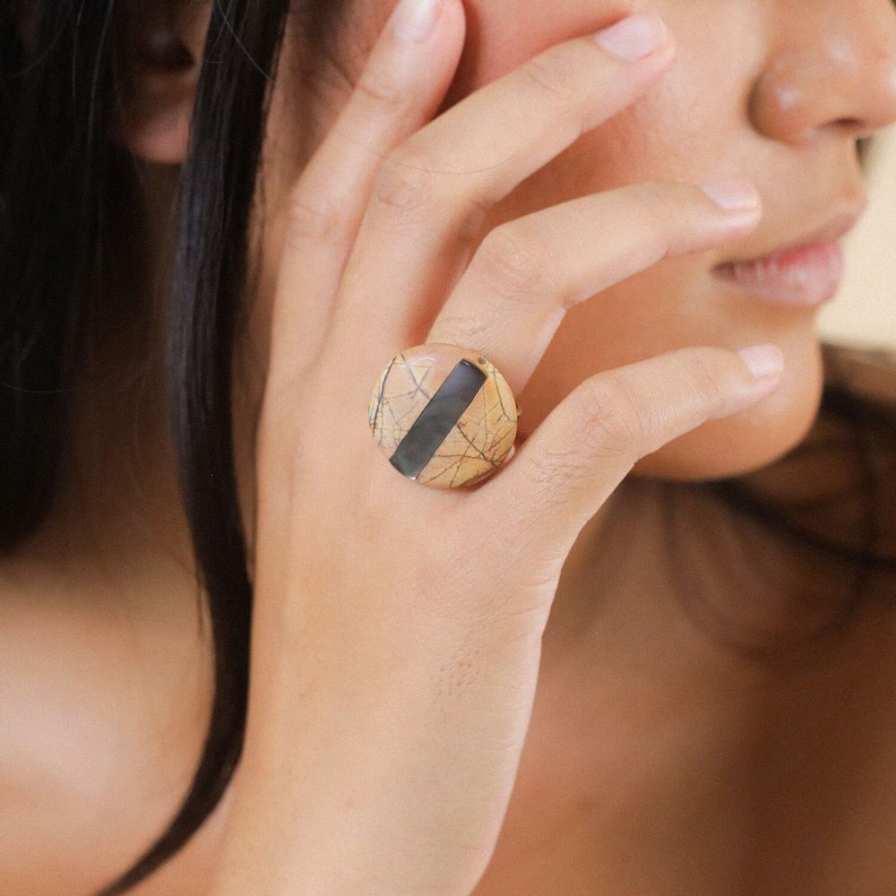 Jewelry - Rond adjustable ring – L’ILE ROUSSE - NATURE BIJOUX