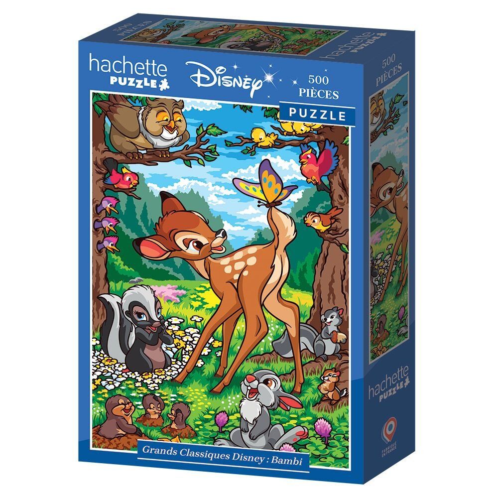 Other wall decoration - Pieces & Peace - Puzzle 500 pièces - Grands Classiques Disney : Bambi - ALIZÉ GROUP