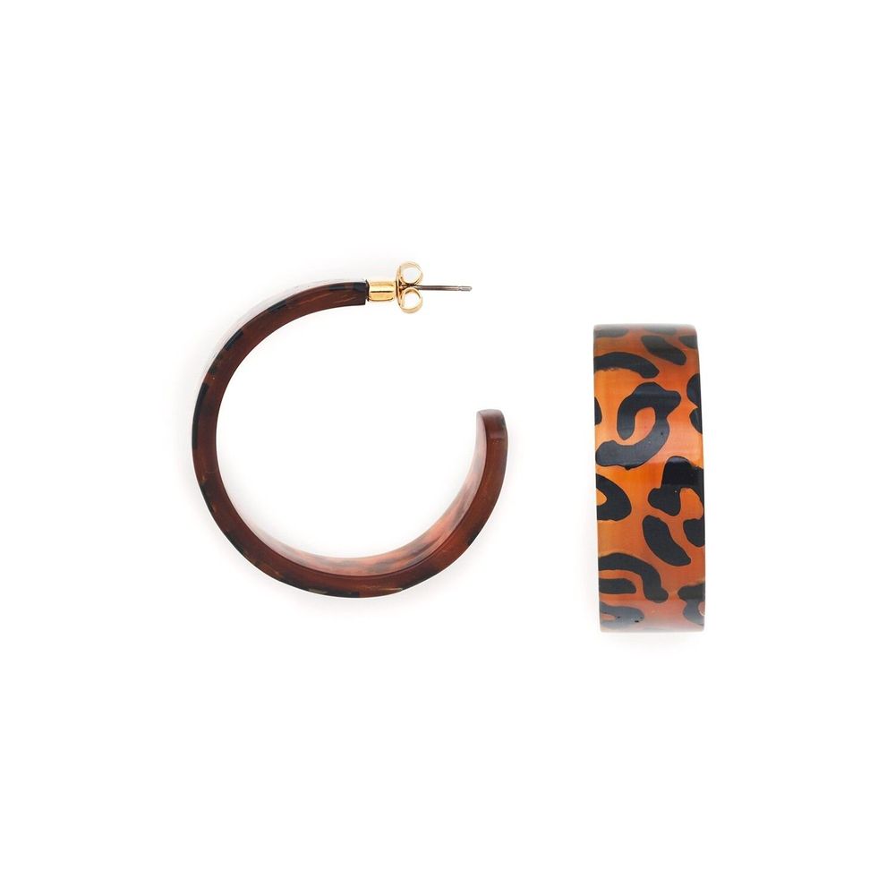 Bijoux - Boucles d’oreilles petites créoles – JAGUAR - NATURE BIJOUX