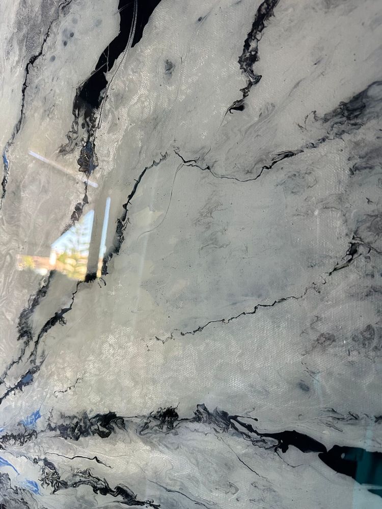 Paintings - Acrylic Resin Painting "Game of Contradiction" - TURIK&ART (KSENIIA TURIK)