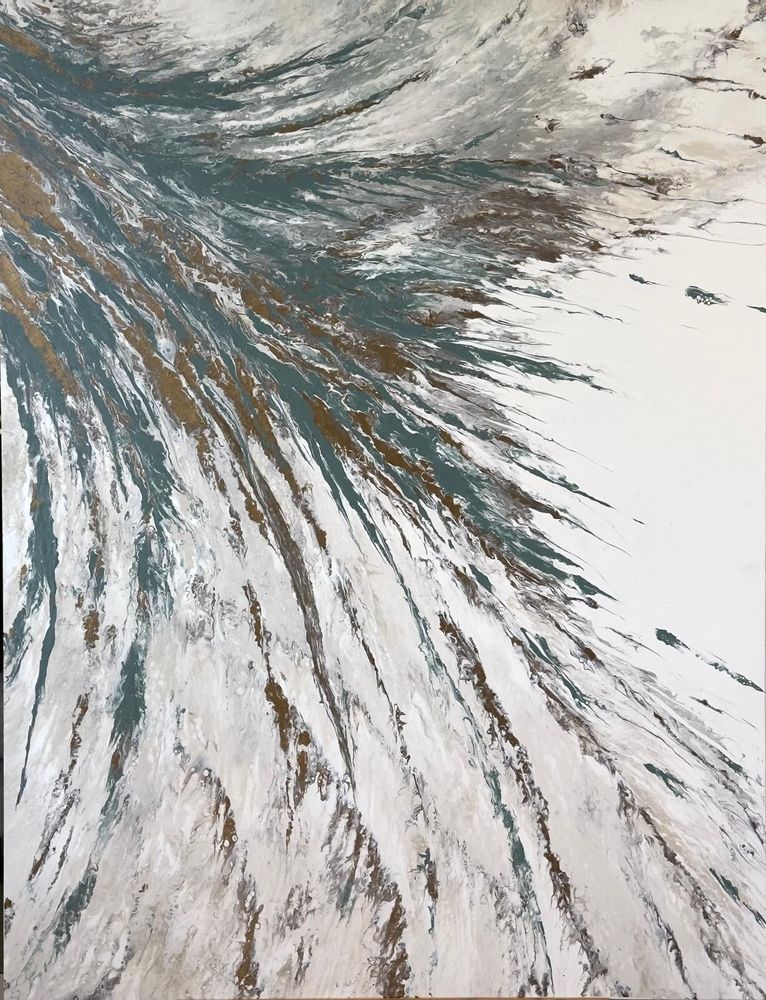 Paintings - Acrilic Resin Painting . Le Caprice de François - TURIK&ART (KSENIIA TURIK)