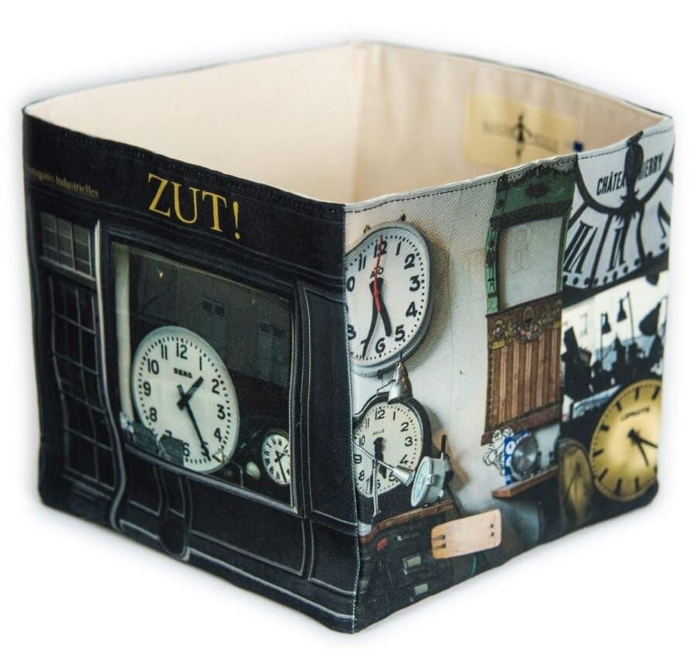Homewear textile - Boite de rangement Paris Photographie - Zut - MARON BOUILLIE