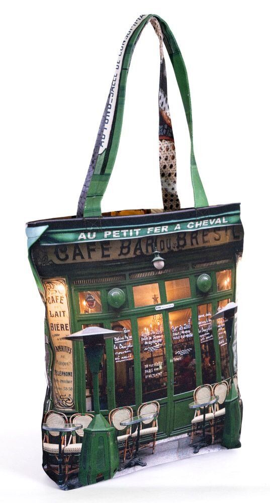 Homewear - Paris Café tote bag - MARON BOUILLIE