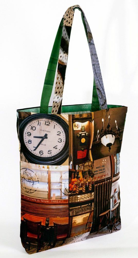 Homewear - Paris Café tote bag - MARON BOUILLIE