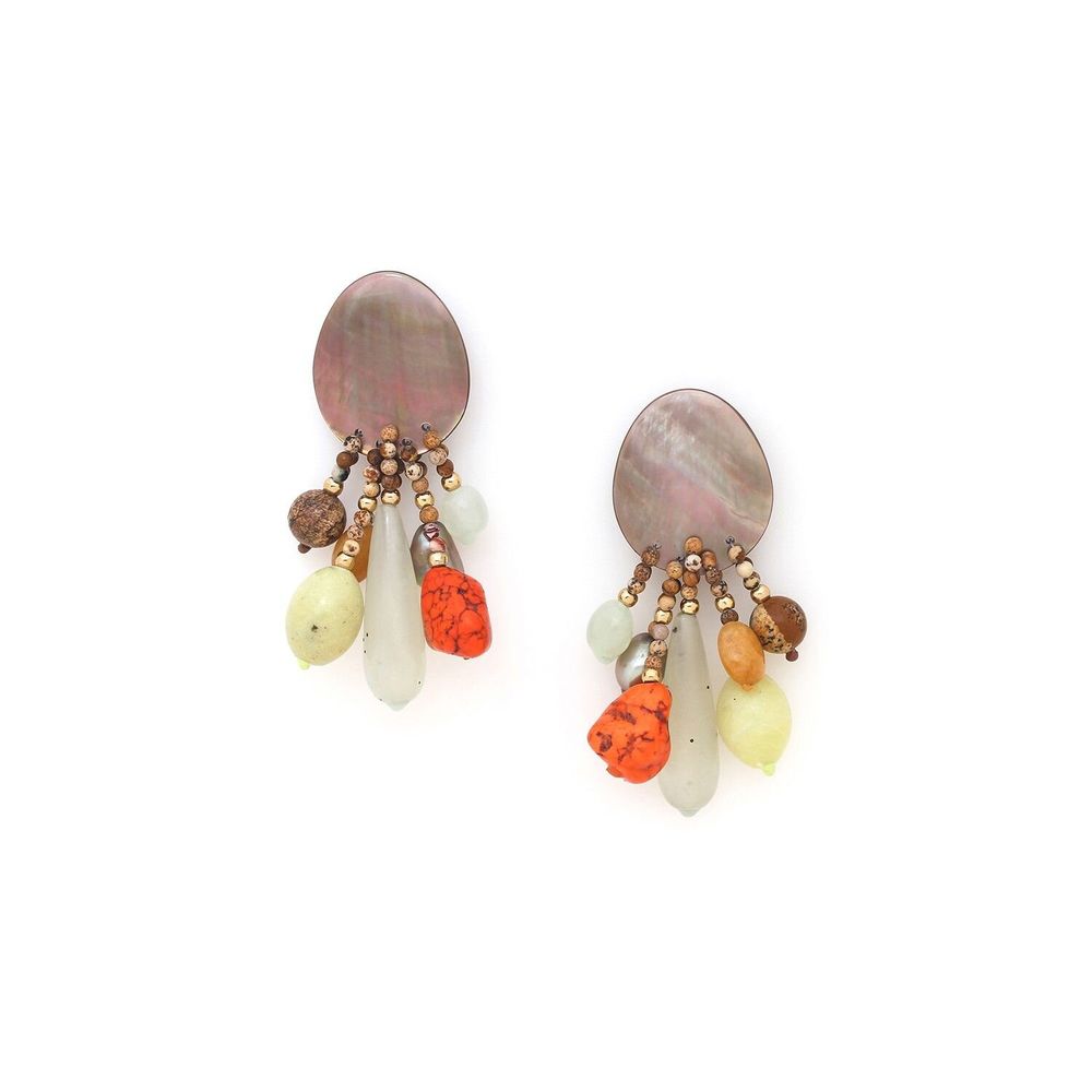 Jewelry - Multi dangles post earrings – TIVOLI - NATURE BIJOUX
