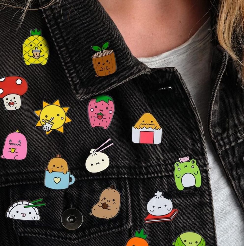 Kids accessories - Noodoll Enamel Pins - NOODOLL LTD