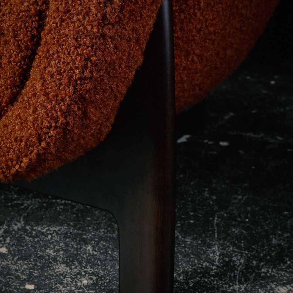 Fauteuils - Fauteuil Oscar en Bois de Sycomore Foncé - DUISTT