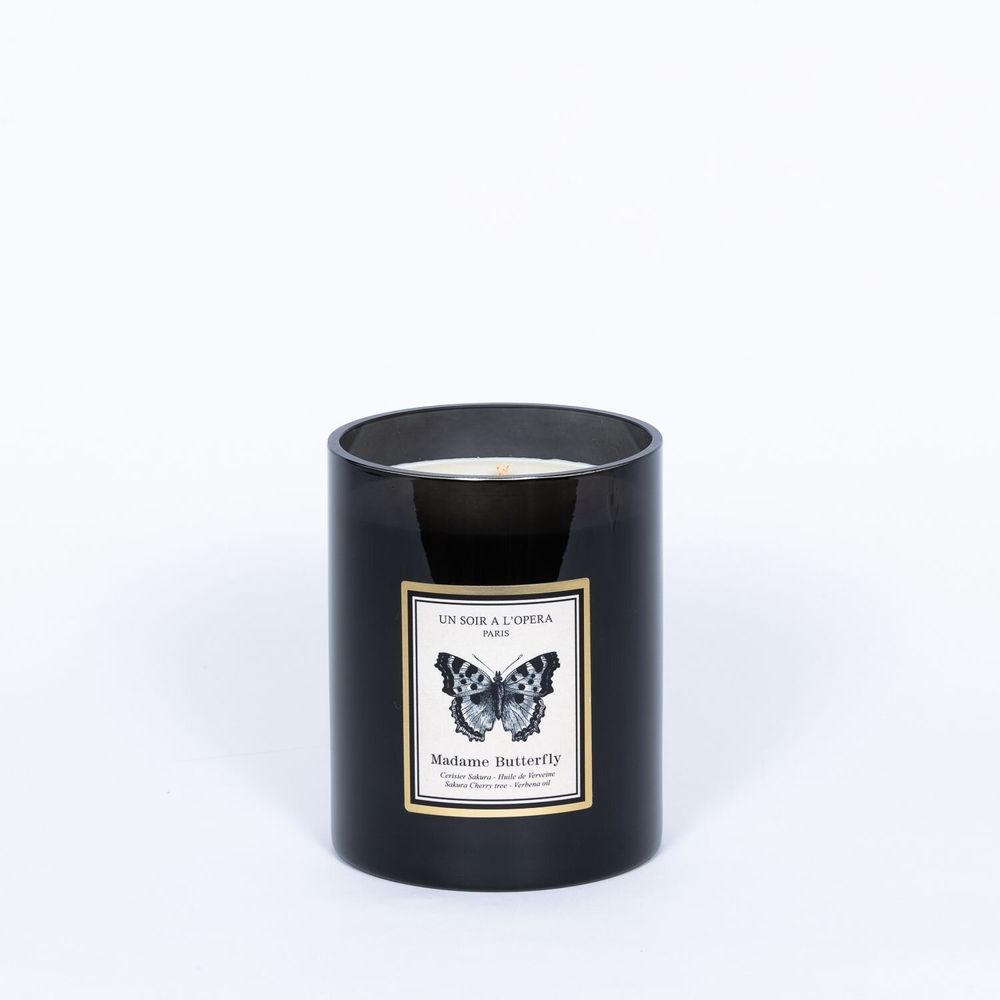 Decorative objects - MADAME BUTTERFLY - SCENTED CANDLE 100% VEGETABLE WAX - 1KG - UN SOIR A L'OPERA