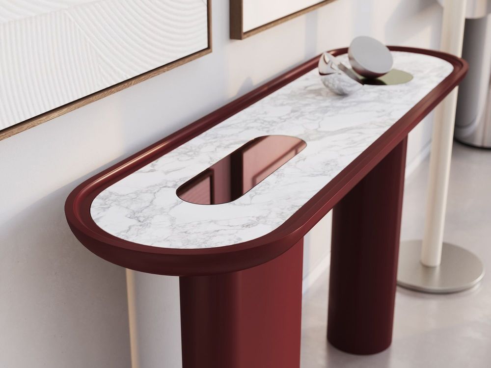 Console table - CRETA WINE RED - ULTRAMOBILI
