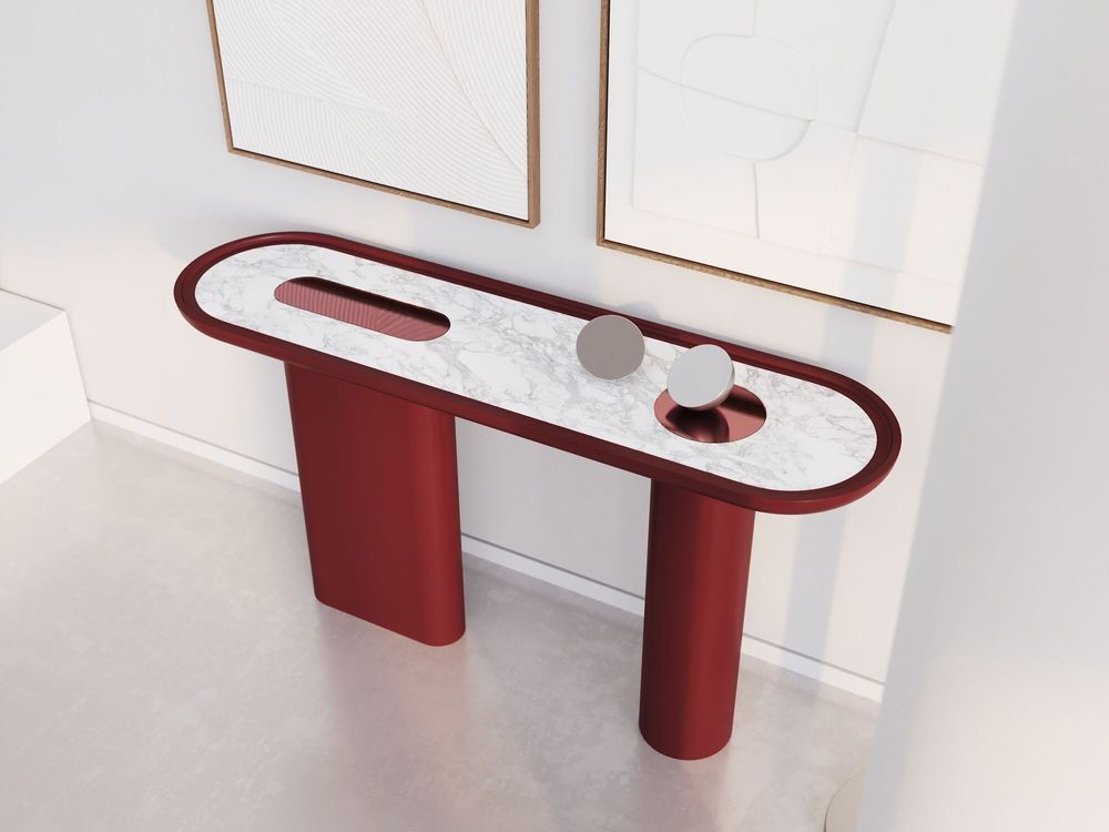 Console table - CRETA WINE RED - ULTRAMOBILI