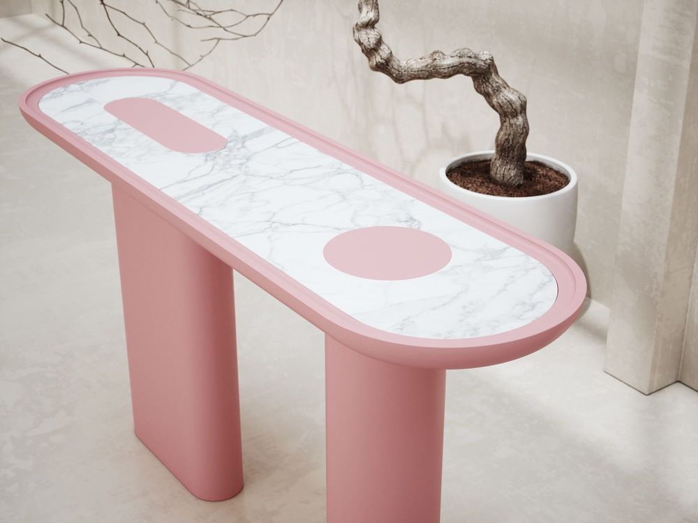 Console table - CRETA PINK - ULTRAMOBILI