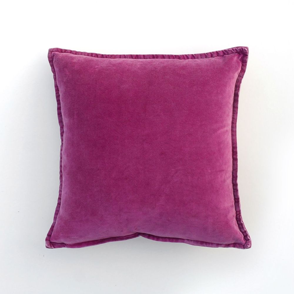 Coussins textile - Vert pépin, violet et rose - ML FABRICS