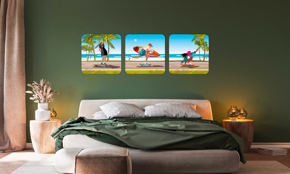 Tableaux - TABLEAU DÉCORATION INTÉRIEUR - BLACKPEUF