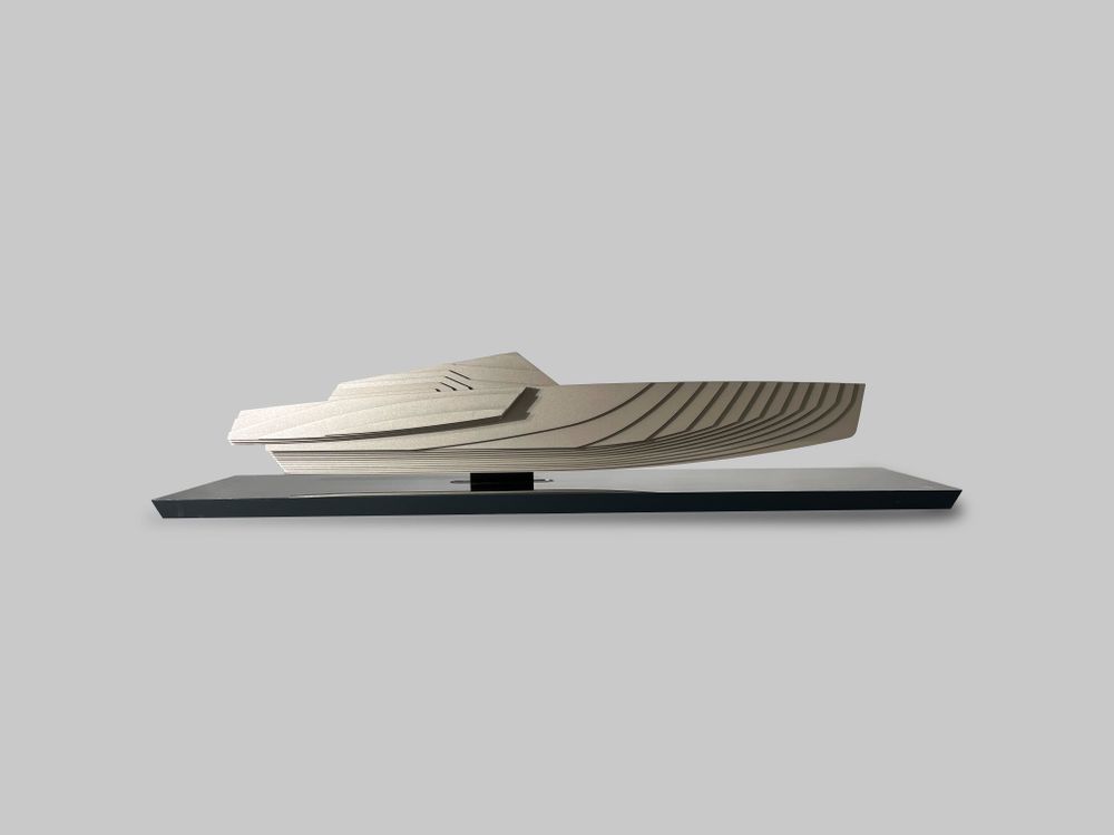Sculptures, statuettes et miniatures - Sculpture sur socle WP 01 Sand-Mirror - ANTOINE F.